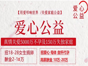 泗水捐卵助孕生子 爱心志愿者招募